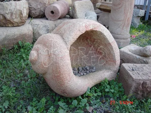 Figura de caracol marino de piedra — foto 3